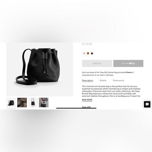 Topa Mini Bucket Bag